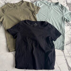 H&M Set of 3 Boy's Kids Tee Shirts 8-10 yrs old